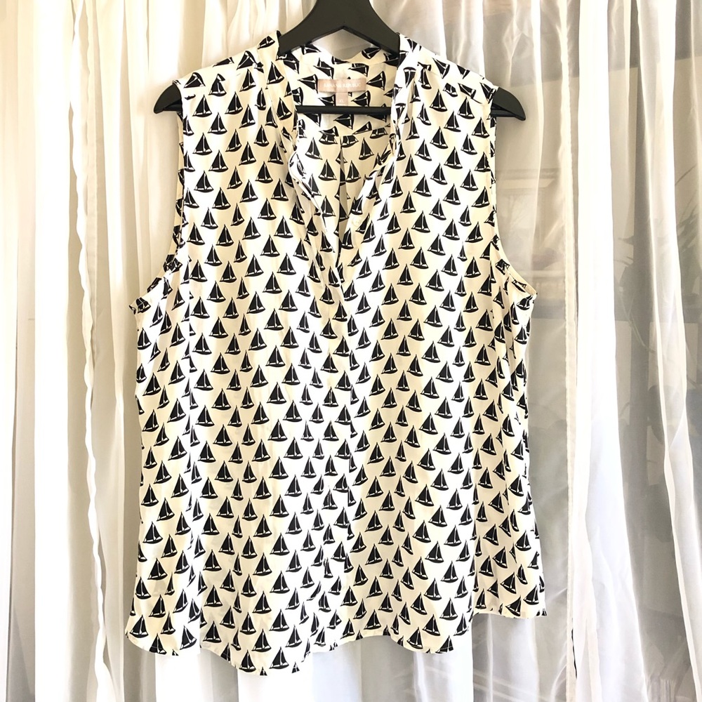 Banana Republic Sailboat Blouse